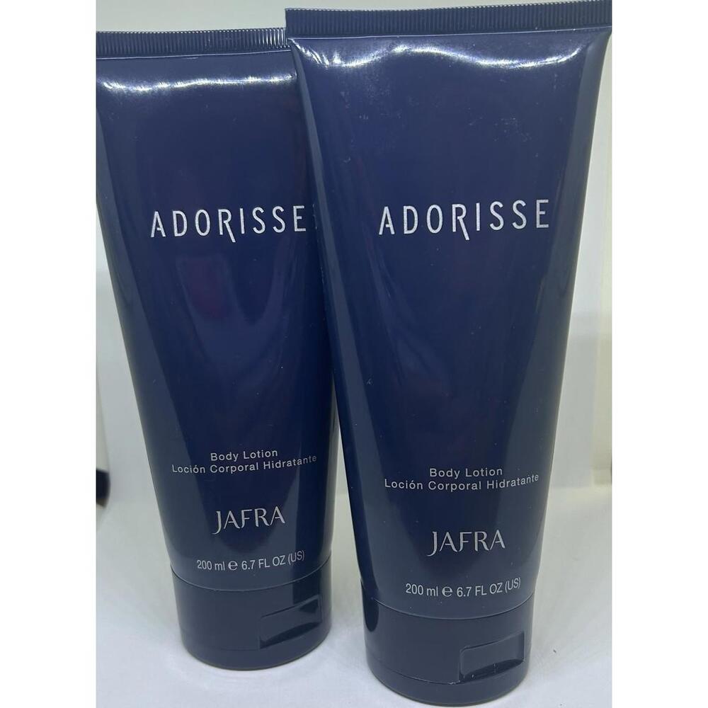 Set Of 2 New Jafra Adorisse Body Lotion 250ml 6.7 Oz Original
